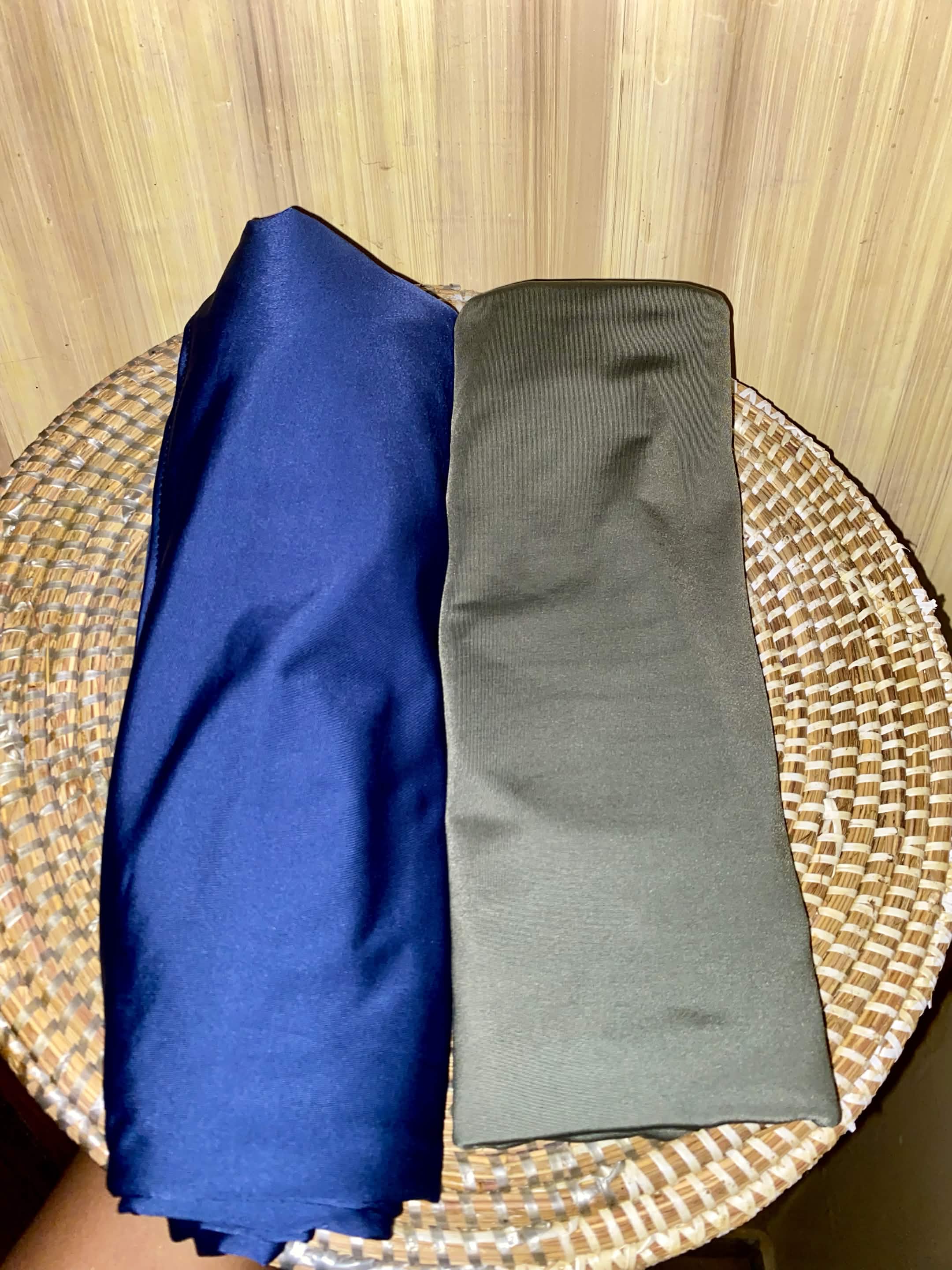 Jersey Liquid Premium - Bleu Roi et Gris Ardoise